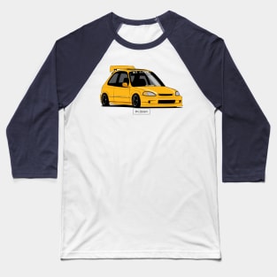 Honda Civic EK Hatch Baseball T-Shirt